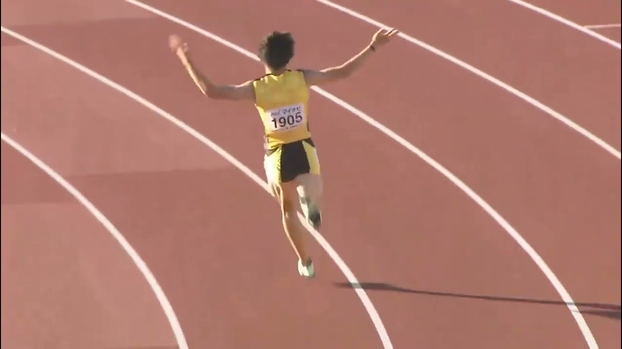 広島インターハイ 男子100m 清水空跳 10.00 新高校記録誕生‼️