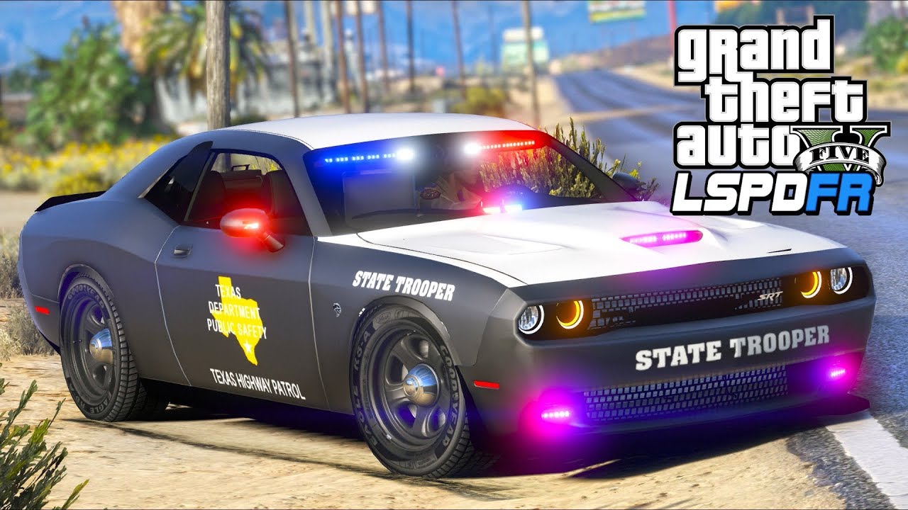 Texas DPS Unexpected SHOOTOUT in GTA 5!!