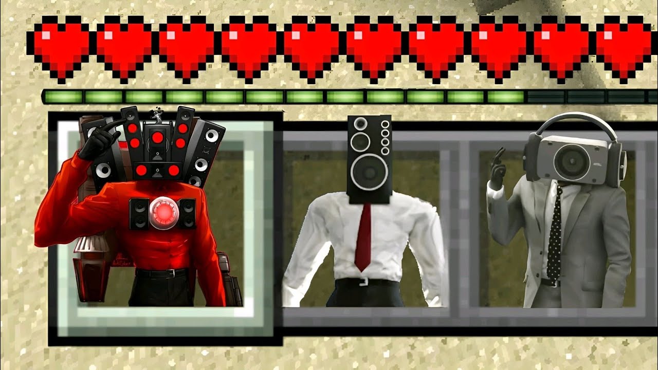 Minecraft PE: FORBIDDEN TITAN SPEAKERMAN MOD in Minecraft Pocket Edition