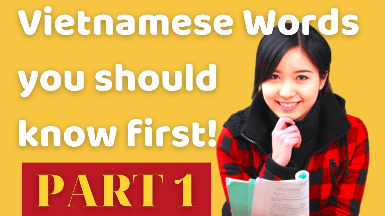 625 most common Vietnamese words #1| Words with Pronunciation