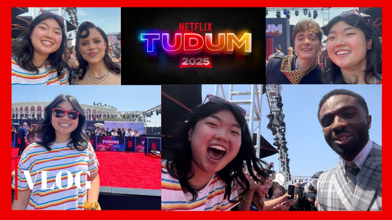 Going to Netflix Tudum 2025: a vlog!
