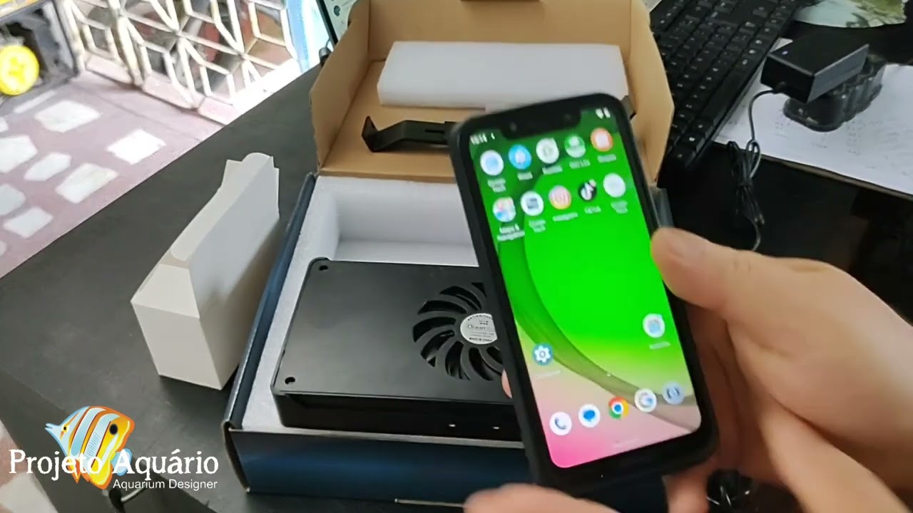 Luminária para aquário plantado  Ártika Freshwater Ocean Tech. Dica para aquarista iniciante.