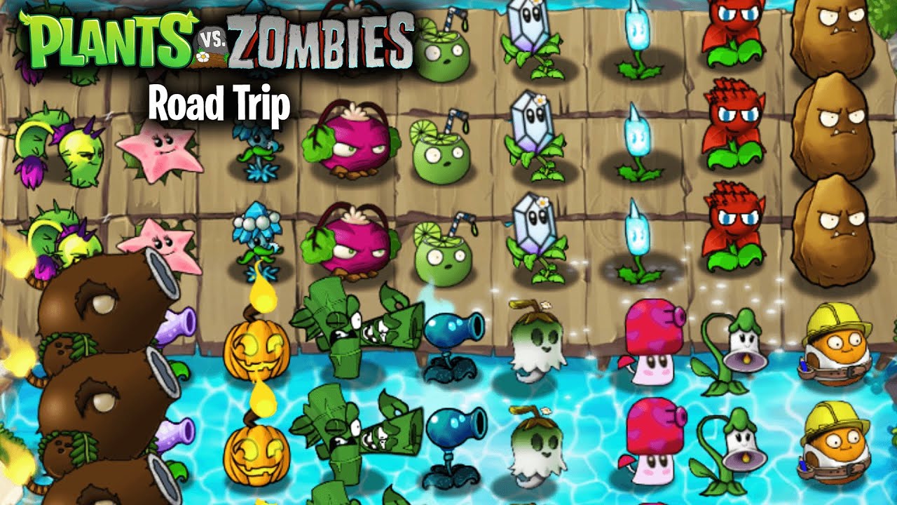 Plants vs Zombies Road Trip | Bamboo Shoots, Bell Flower, Garlic Mine, Oil Truck & More | Download