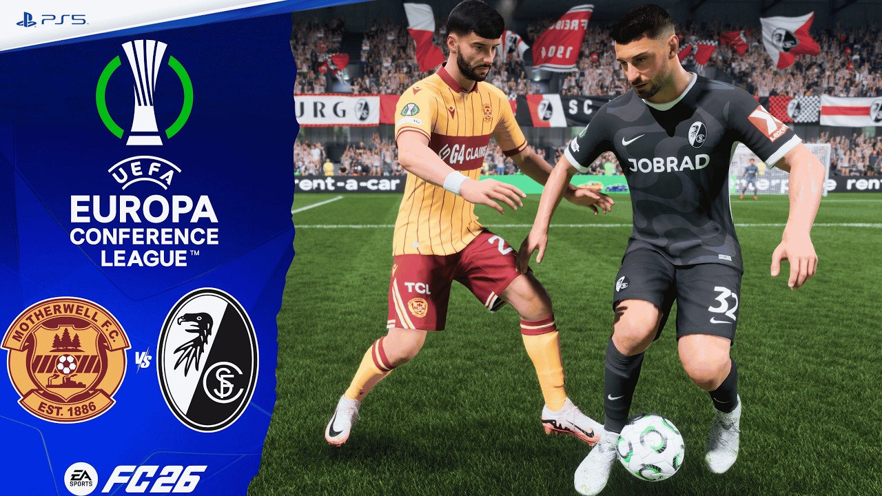 Motherwell vs SC Freiburg | UEFA Conference League - Final | Full Match | FC 26 - PS5&trade; [4K]