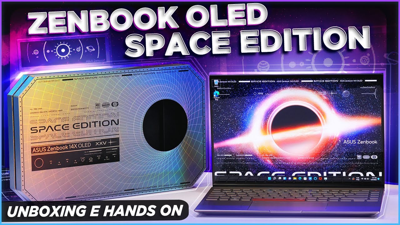 ZENBOOK OLED 14X SPACE EDITION: UNBOXING E HANDS ON!
