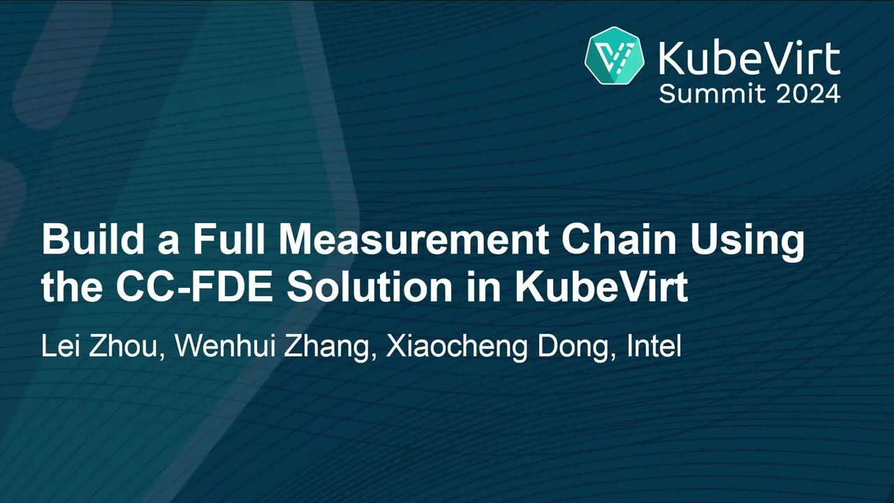 Build a Full Measurement Chain Using the CC-FDE Solution i... Lei Zhou, Wenhui Zhang, Xiaocheng Dong