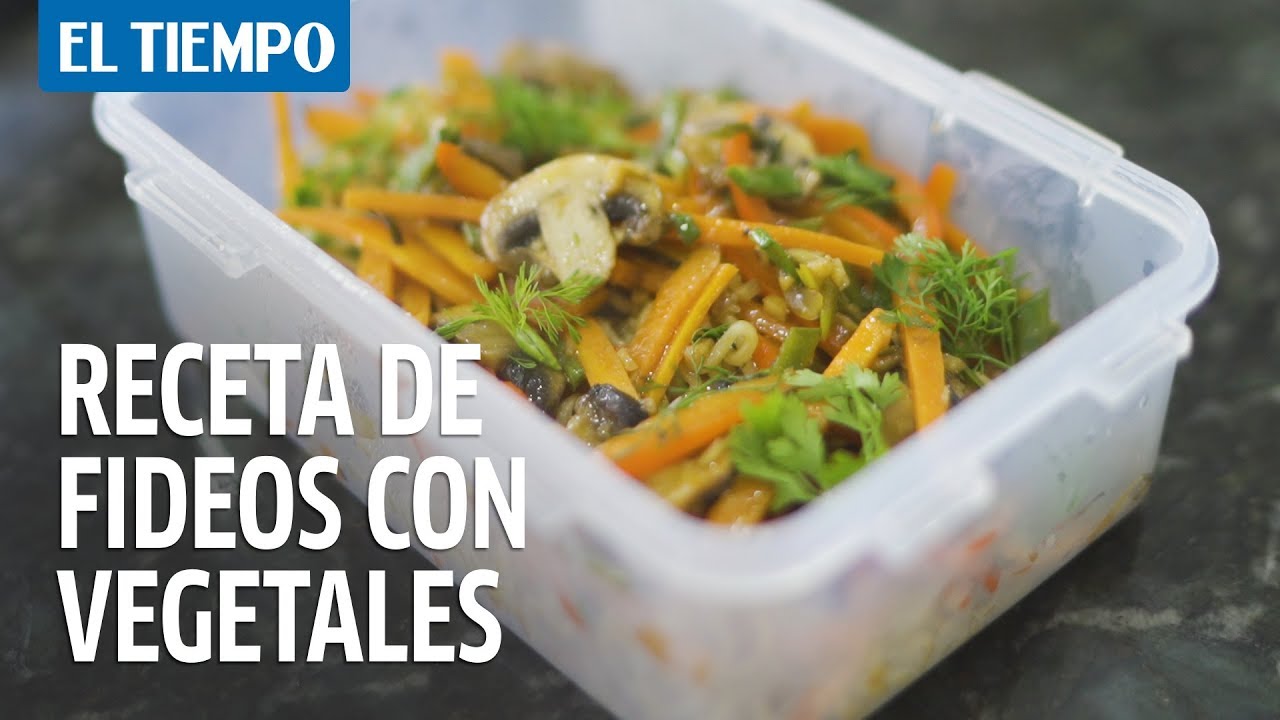 Receta fácil de fideos con vegetales en 'La Coca' | EL TIEMPO