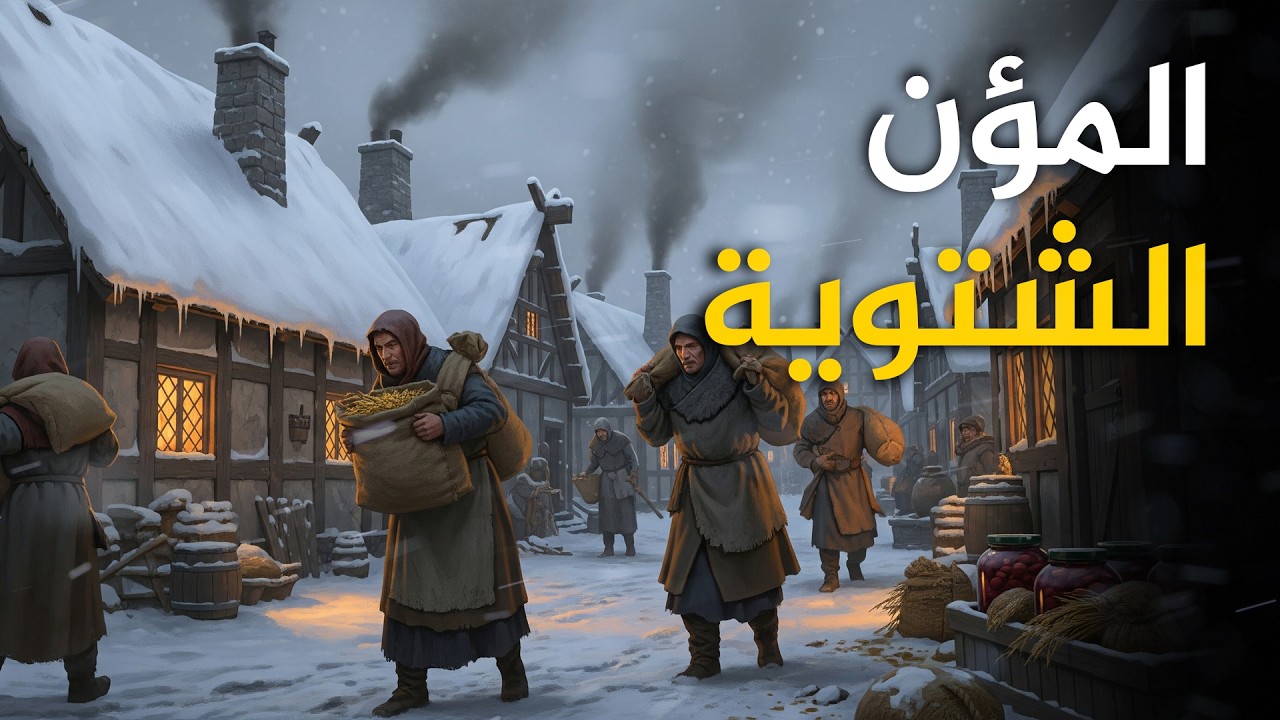 أسرار المؤن الشتوية: كيف كان الناس ينجون من البرد والجوع في العصور الوسطى