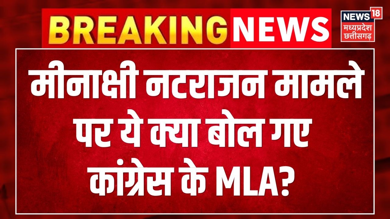 MP Rajya Sabha Election 2026 : मीनाक्षी नटराजन के नामांकन रद्द होने पर कांग्रेस MLA का विवादित बयान