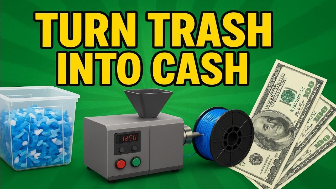 🚀 “Make Money Turning Plastic Trash into Gold! (Secret Machine Revealed)”