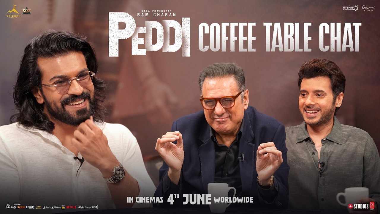 Peddi Coffee Table Chat | Ram Charan | Divyenndu | Boman Irani | Buchi Babu Sana | Janhvi Kapoor