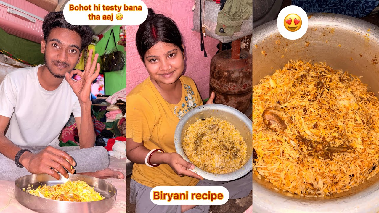 Biryani recipe vlog ❤️|| Bohot testy bana tha 🤗😋|| #vlog #recipe 
