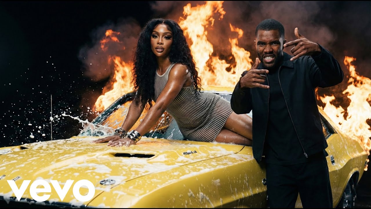 Frank Ocean ft. SZA - Chemical Hearts (Lyrical Music Video)