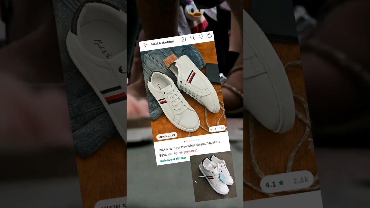 Best white Sneakers under 1000₹ #shorts #viral #whitesneakers