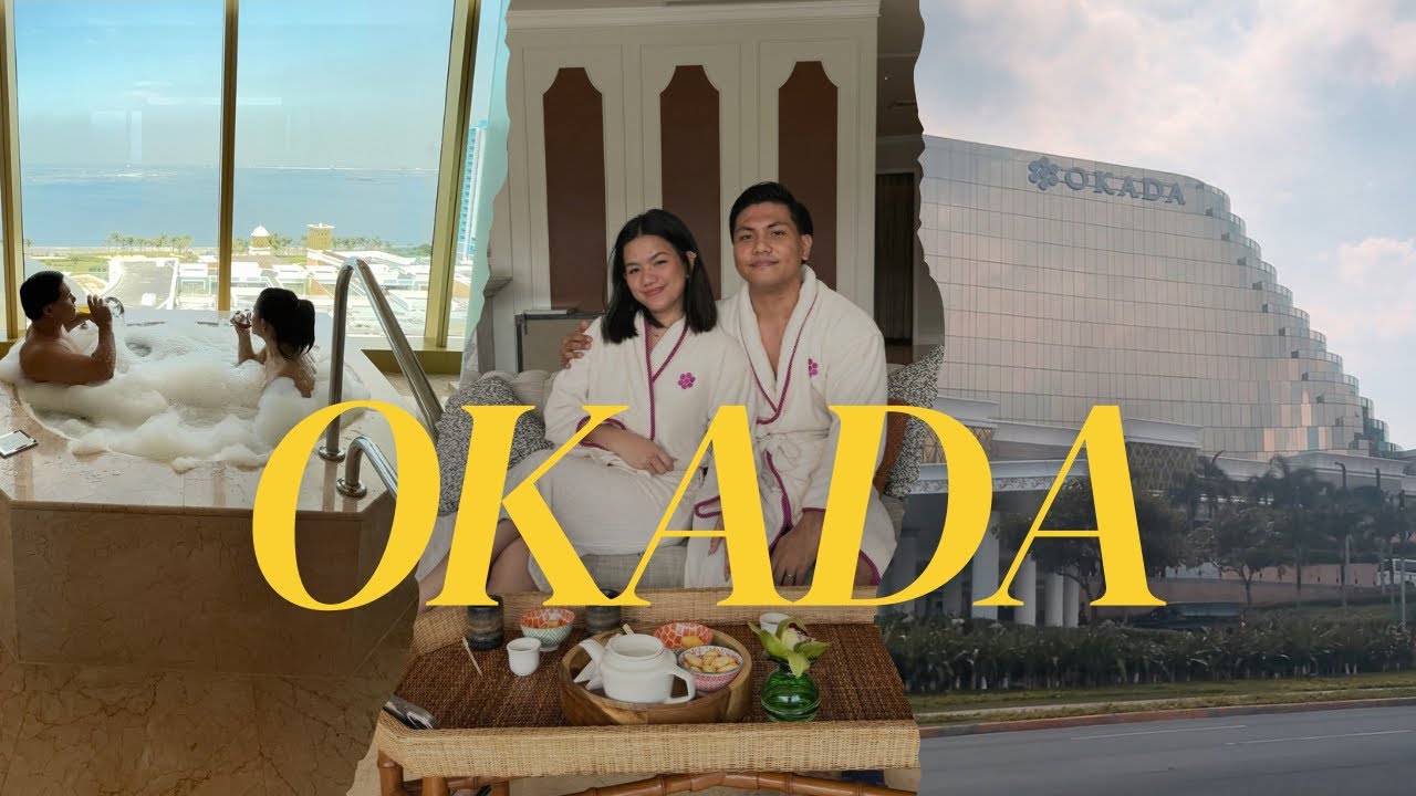 OKADA MANILA ₱20,000 DELUXE KING SUITE | OKADA RETREAT SPA | LA PIAZZA | LUXURY HOTEL IN MANILA 🇵🇭