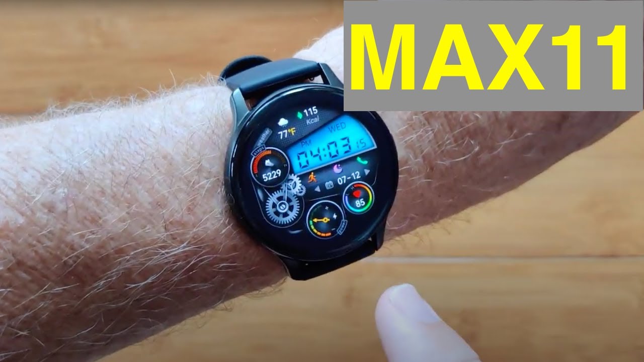 SENBONO MAX11 BT Calling AMOLED Always-on 466*466 Screen Dress Smartwatch: Unboxing & 1st Look