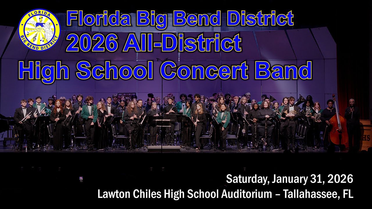 2026 Florida Big Bend All-District High School Concert Band