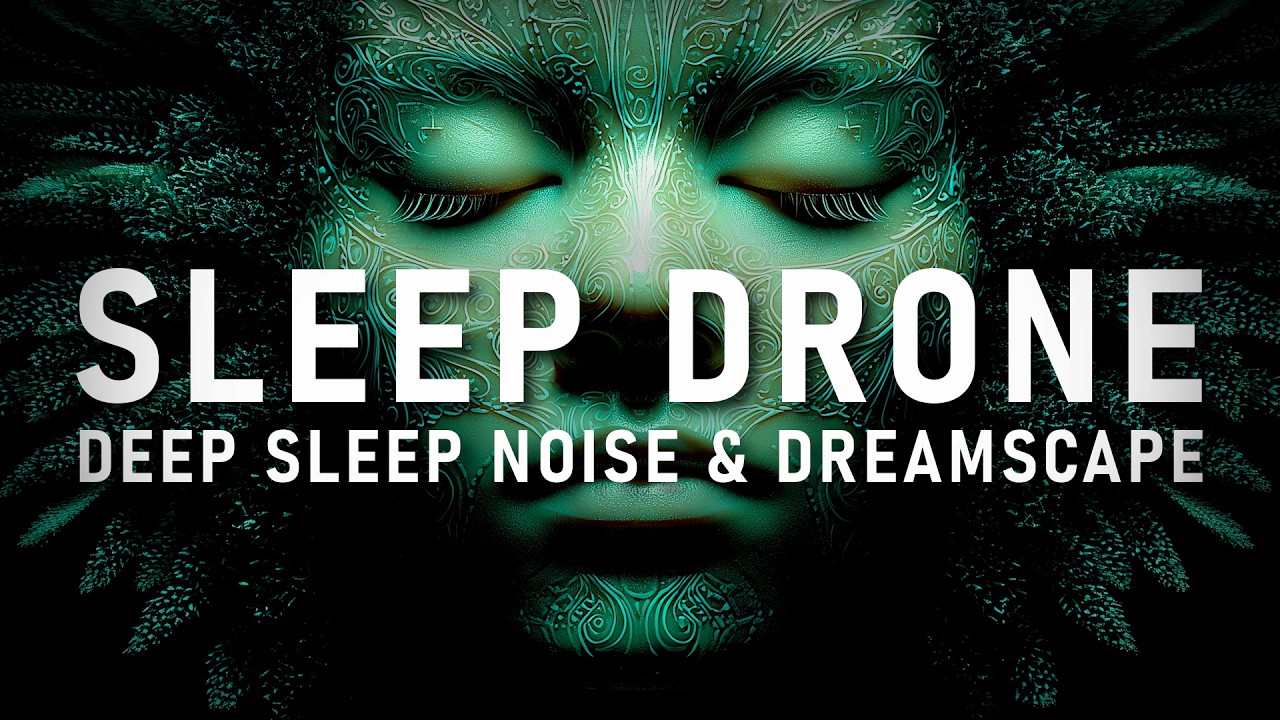 Deep Noise Drone for Deep Sleep | 10 Hours Black Screen