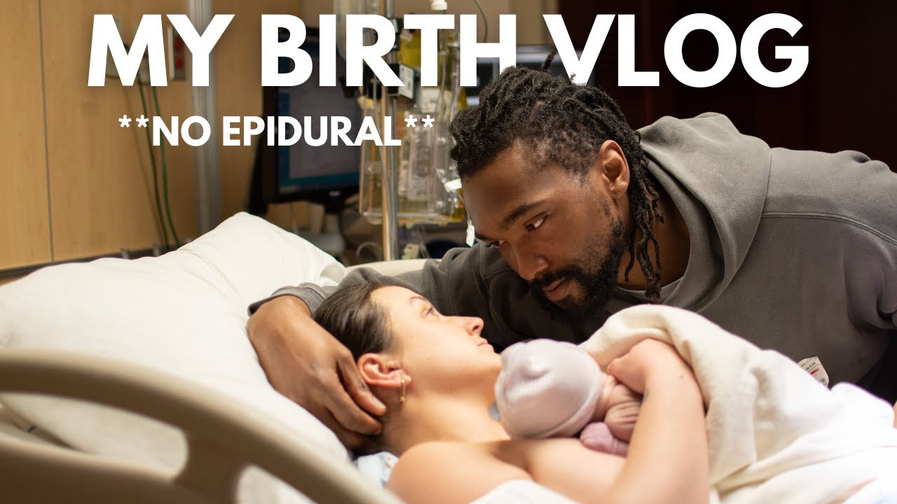 My Positive *UNMEDICATED* Birth Vlog | PITOCIN w/ NO EPIDURAL | Labor & Delivery
