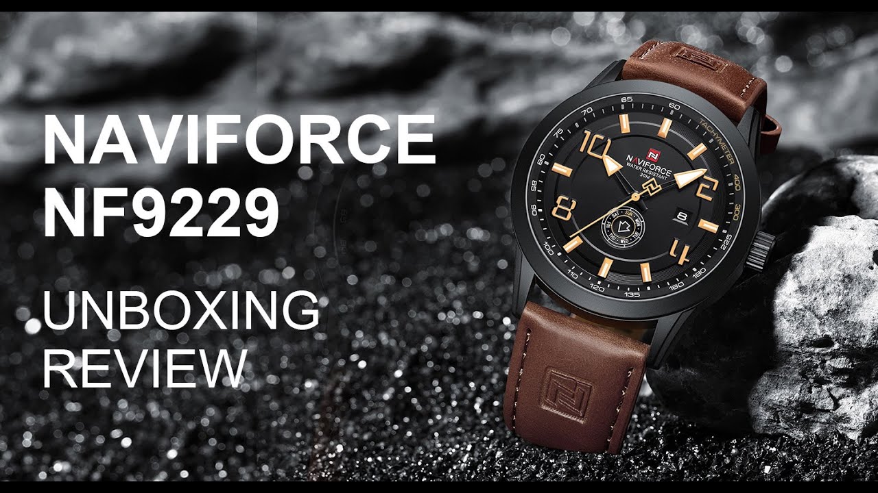 Unboxing Review |Naviforce Watch NF9229 New ArrivalMetal Quartz Calendar Movement  Latest Design