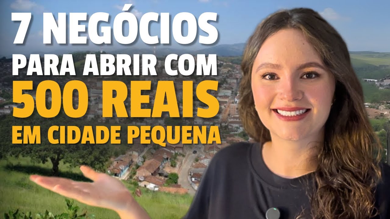 7 NEGÓCIOS PARA CIDADES PEQUENAS que dão muito certo | Negócios lucrativos