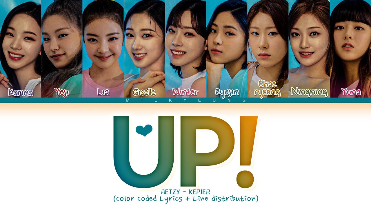 How would ITZSPA sing ‘UP!’ (KEP1ER) | Color Coded Lyrics + Line distribution