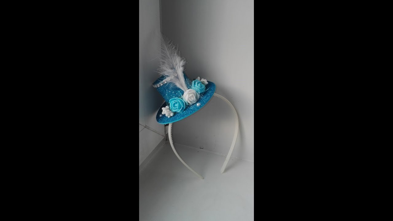 Шляпка из фоамирана своими руками, м.к./HAND MADE DIY
