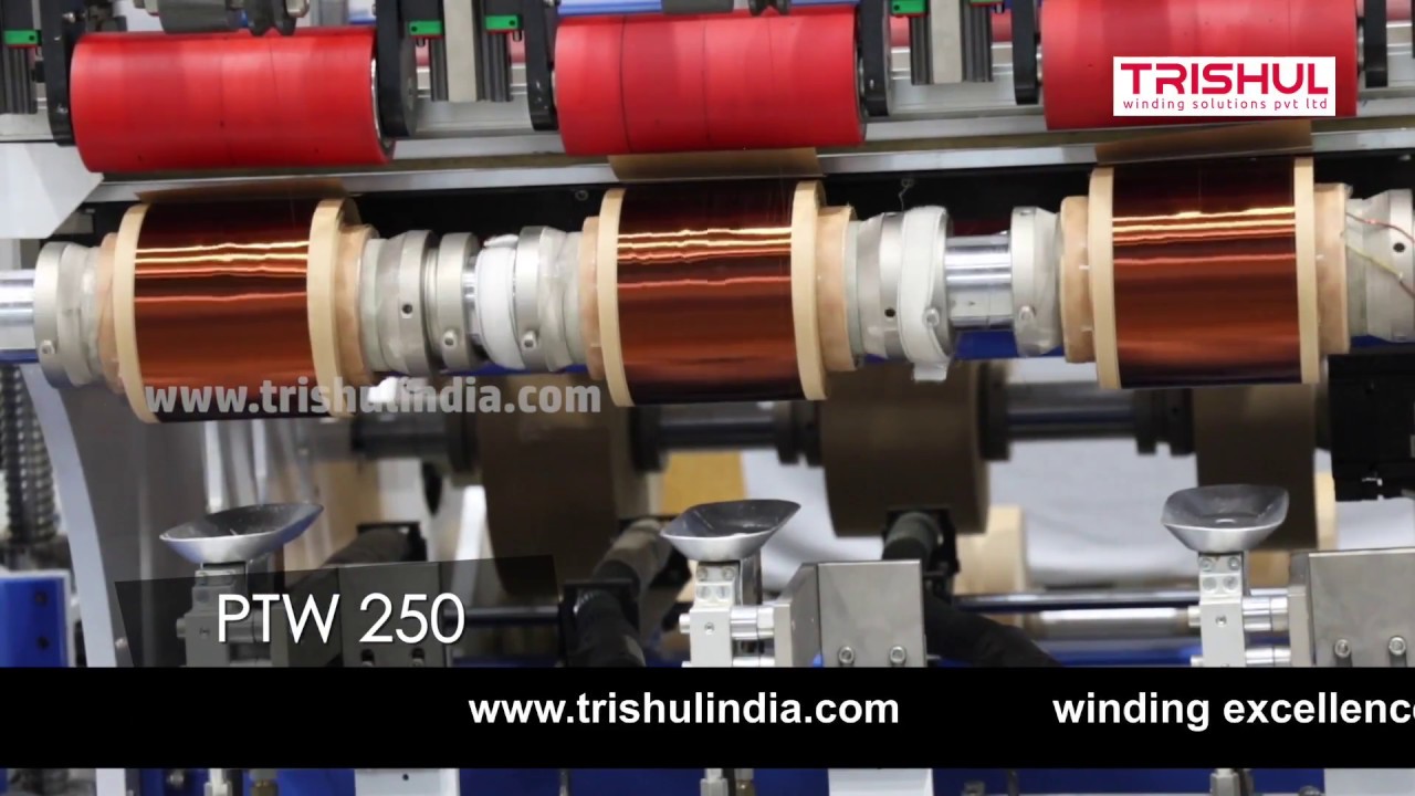 Trishul's  AUTOMATIC PT COIL WINDING MACHINE