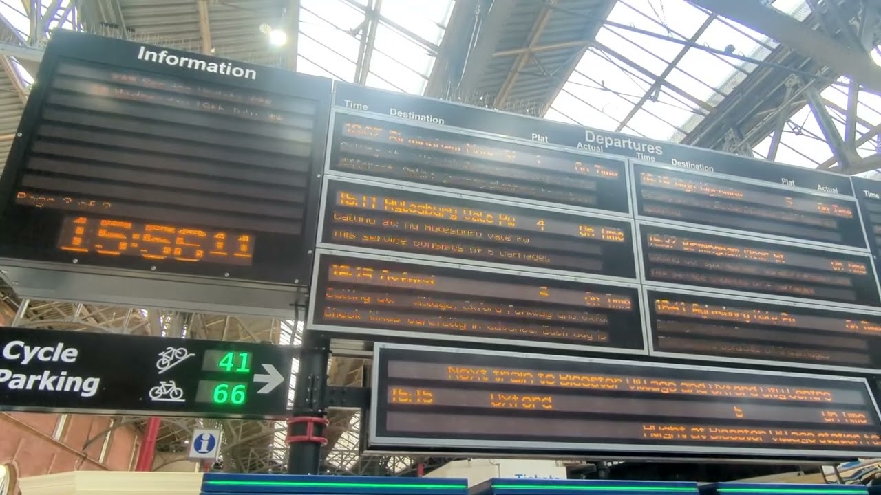 Celia Drummond announcements at Marylebone 19/07/2023