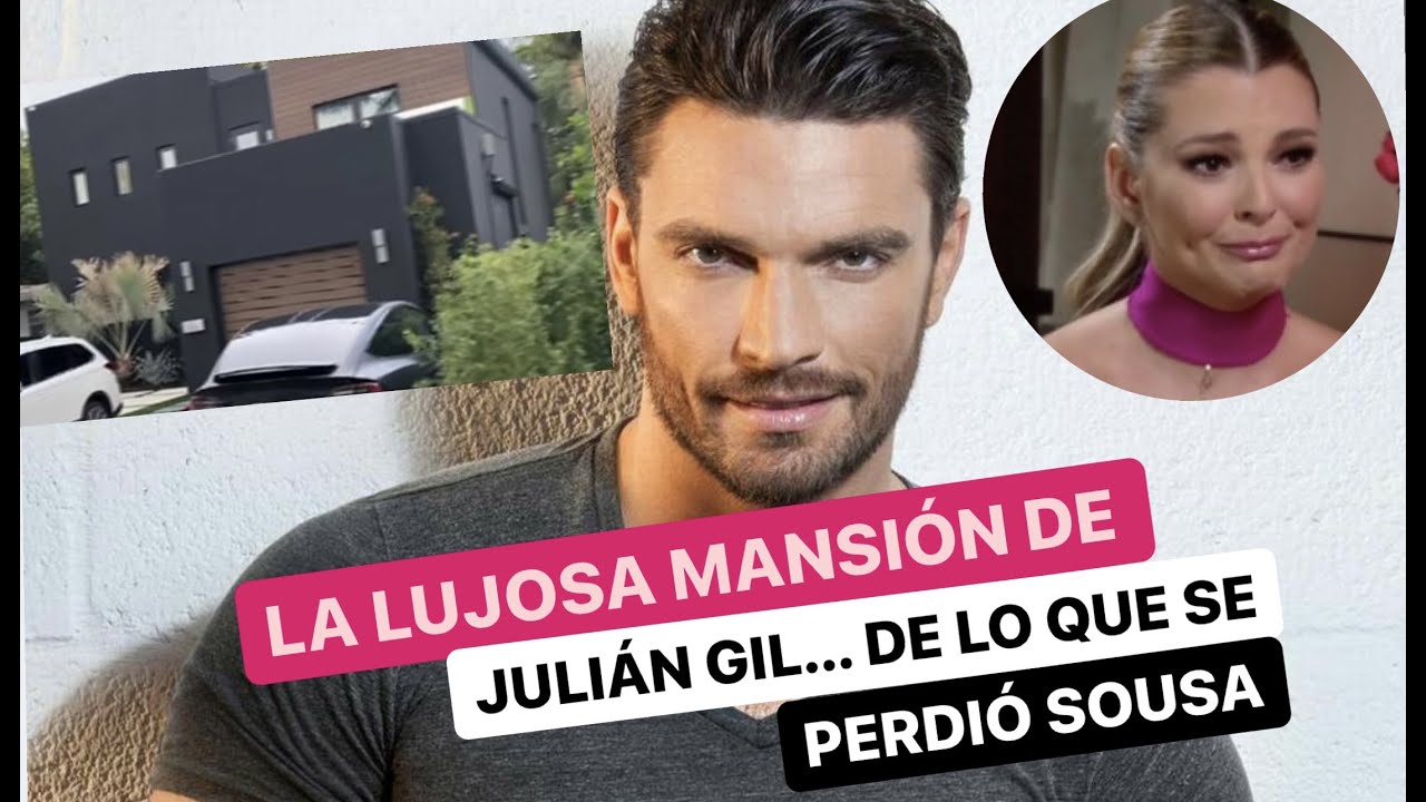 La lujosa casa de Julián Gil... De lo que se perdió Marjorie de Sousa!