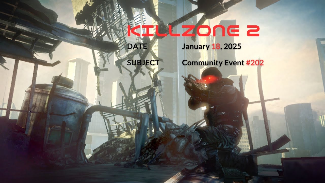 [1/18/25] Killzone 2 Community Event #202 | 【Killzone2 Online Multi-Player for 2025】