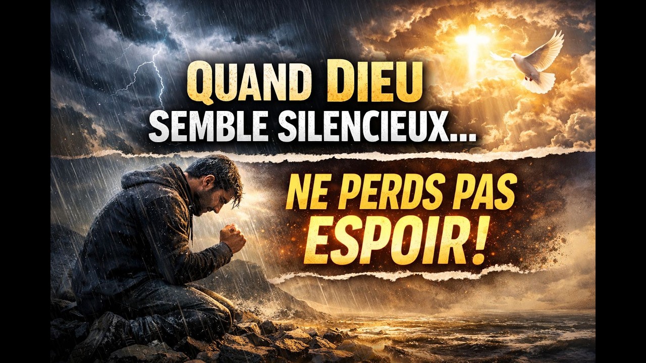 Avant d’abandonner… écoute ce que Dieu fait dans le silence