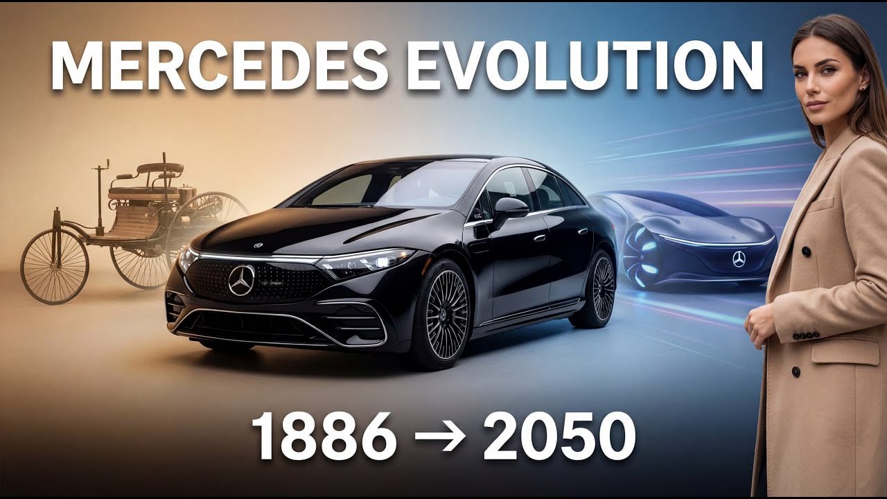 Mercedes-Benz Evolution — The Car That Invented the Automobile (1886–2050)