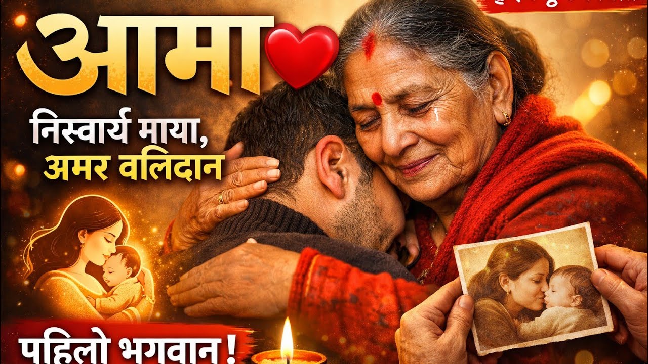 आमाको काख | Mutu Chune Nepali Poem