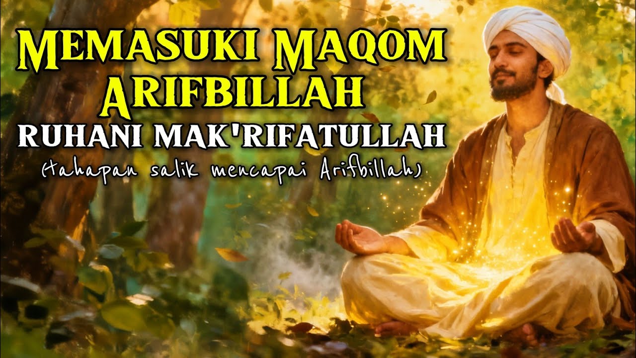 Memasuki Maqom Arifbillah (maqom kewalian)