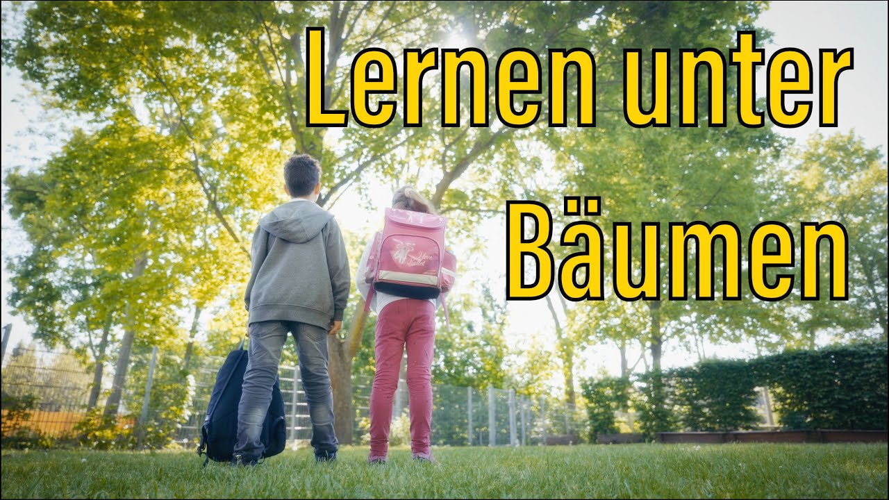 Lernen unter Bäumen | Grundschule Stadtmitte in Finsterwalde | 99 Funken | 4K