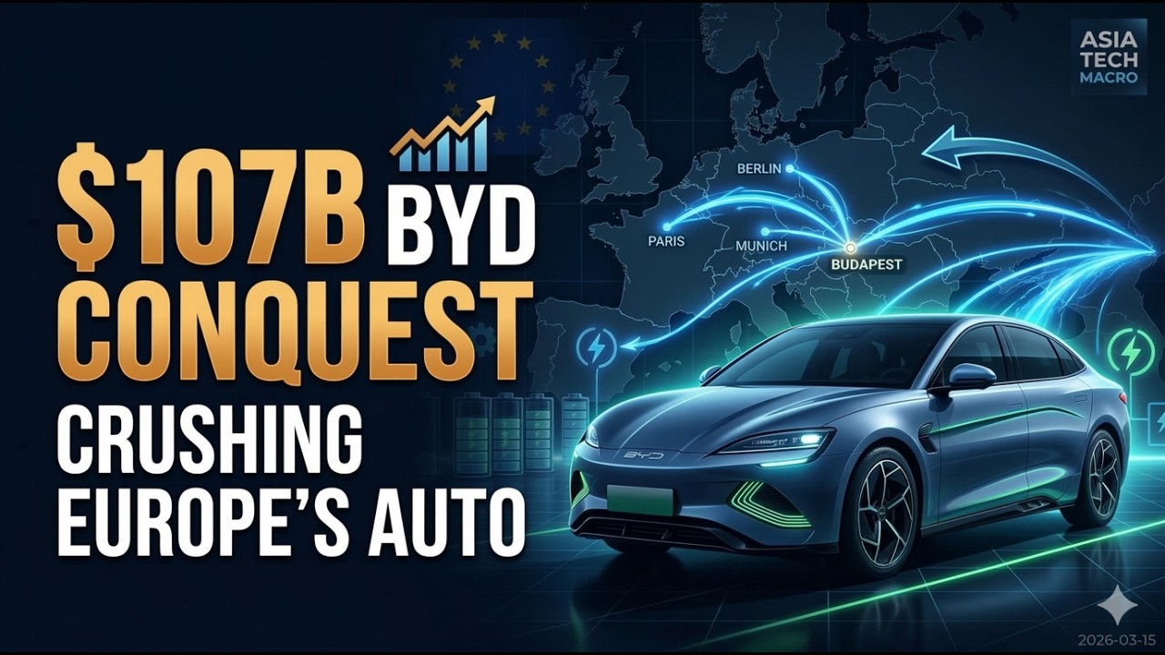 BYD's $107B Global Conquest: How China's EV Giant Is Crushing Europe's Auto Industry