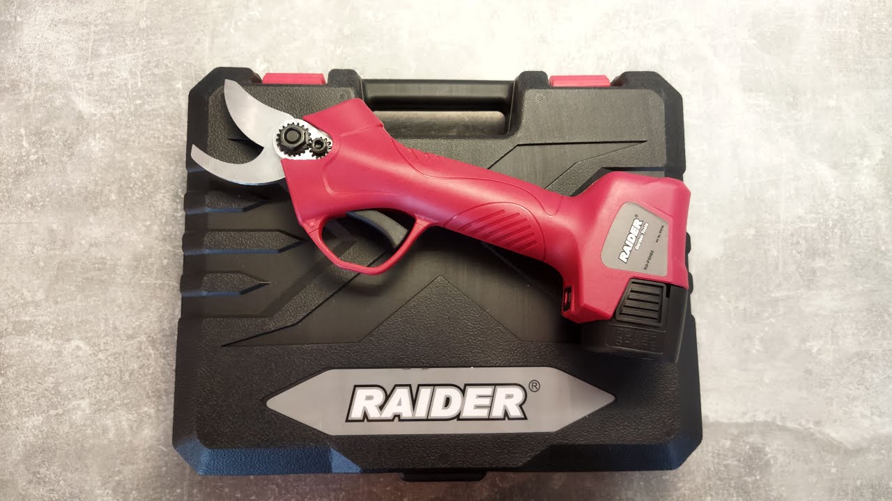 Акумулаторна лозарска ножица Raider RD-PSH02