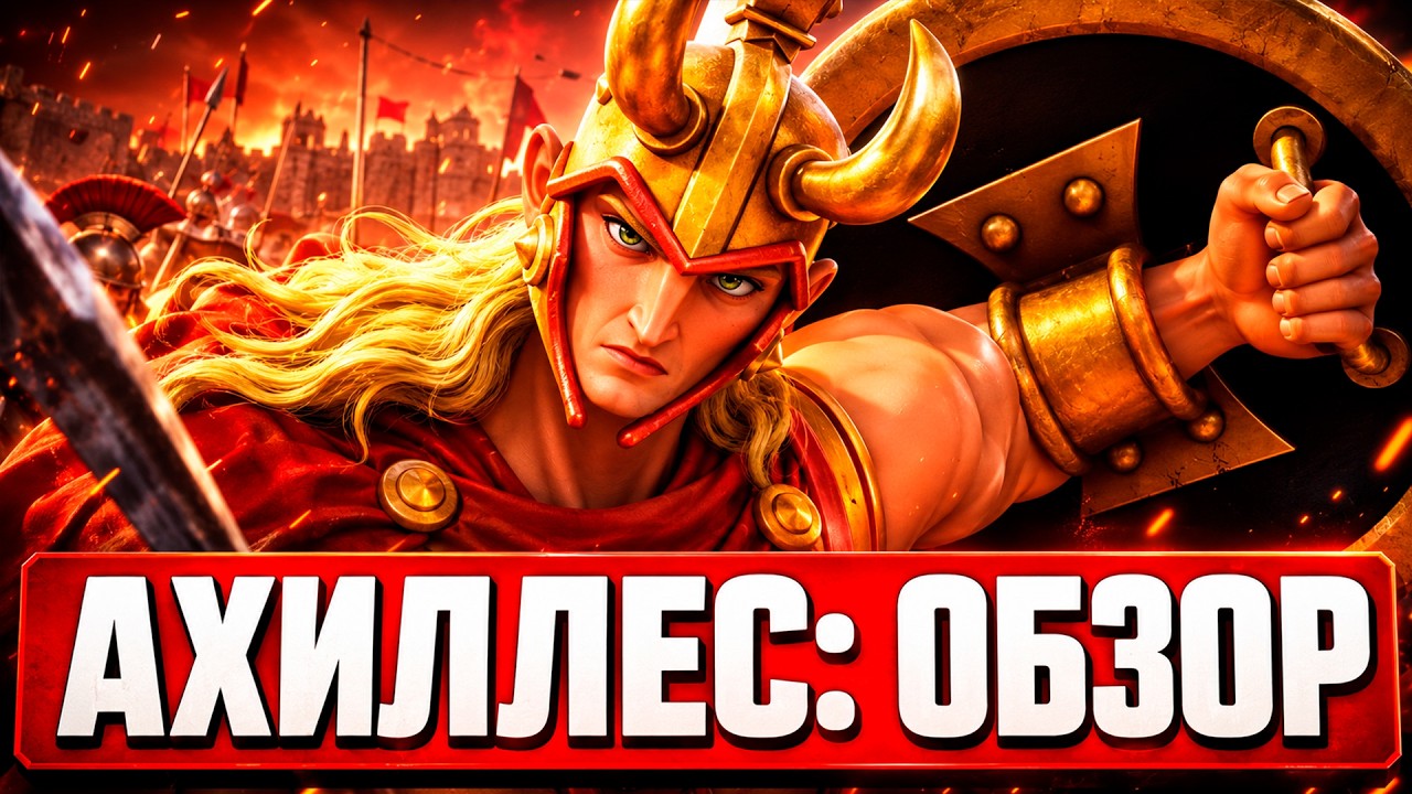 Обзор на навыки АХИЛЛЕСА | Rise Of Kingdoms