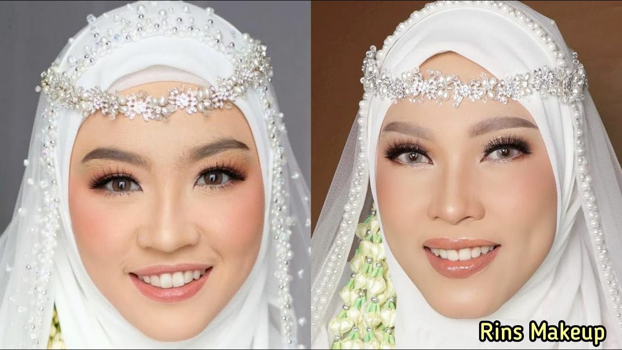 TAHAPAN MAKEUP AKAD SIMPLE PENGANTIN SYAR'I | RINSMAKEUP