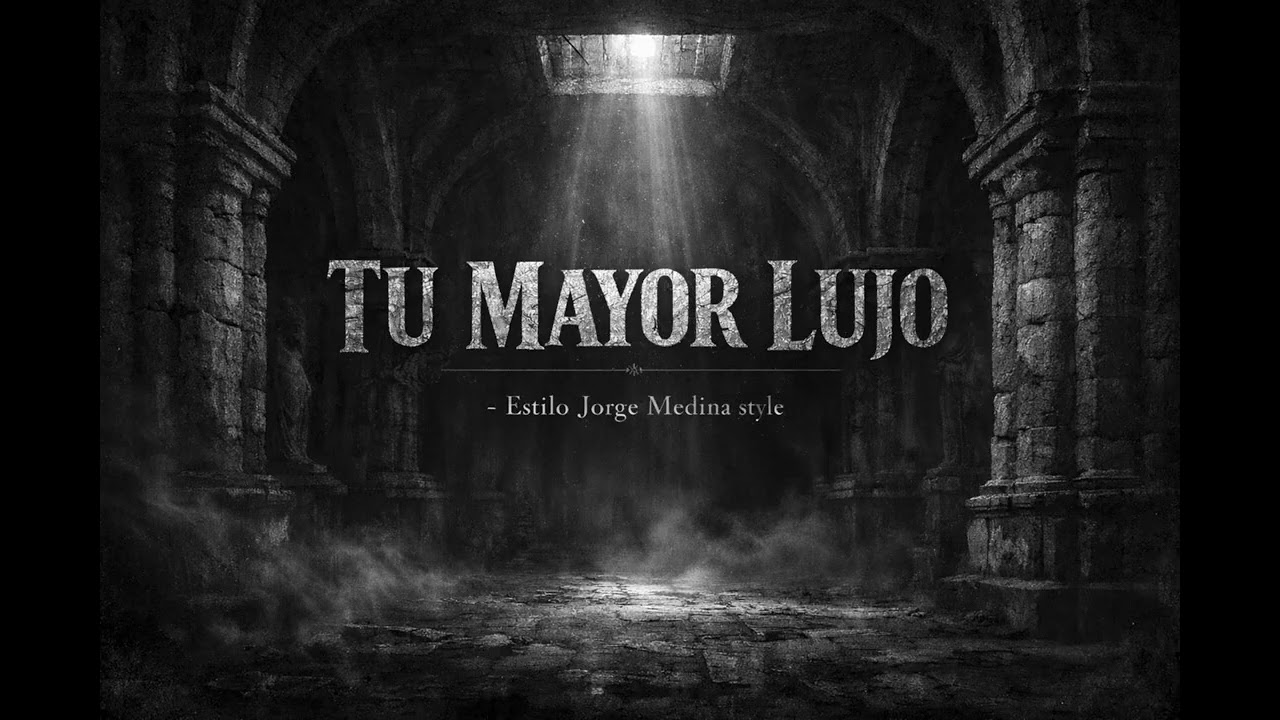 TU MAYOR LUJO - Estilo Jorge Medina style (Letra / Lyrics)