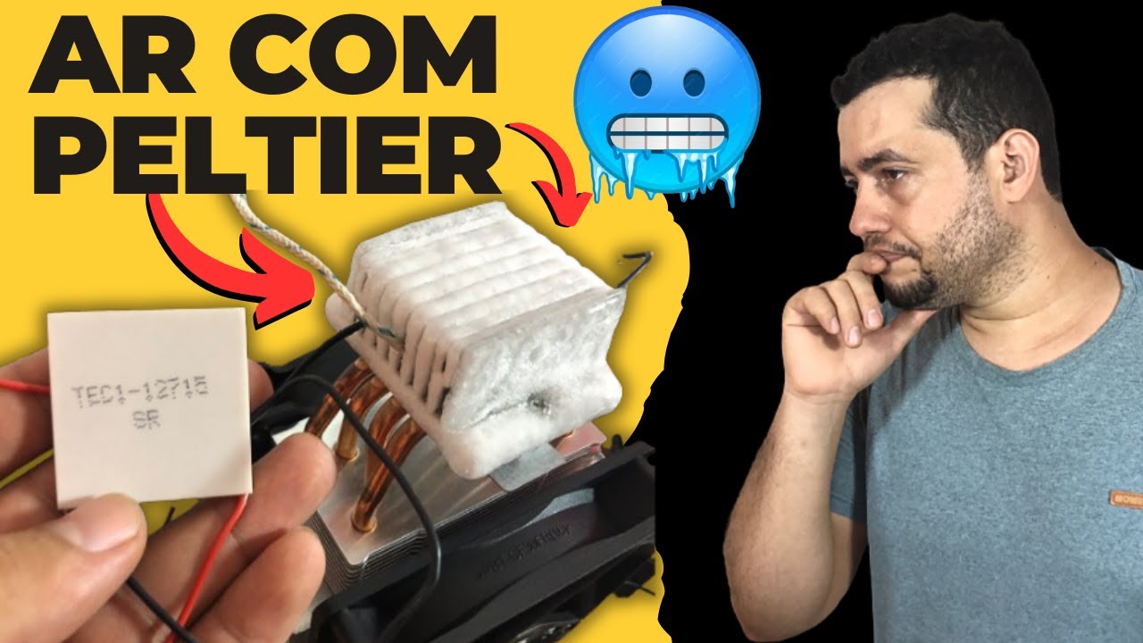 AR CONDICIONADO CASEIRO COM PASTILHA PELTIER - PARTE 1