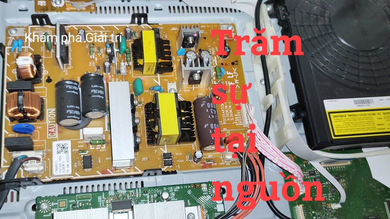Tìm hiểu bo nguồn dàn âm thanh Sony E4100 để phục vụ sửa chữa, linh kiện khá chất