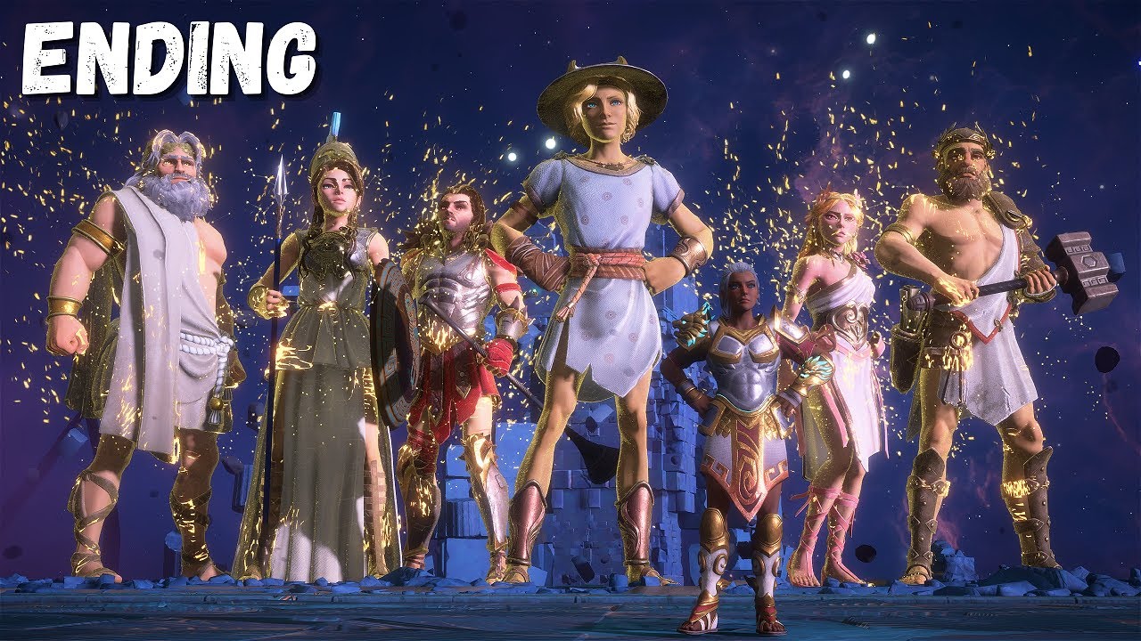 Immortals Fenyx Rising Let's Play - Part 11 - ENDING (Typhon Boss Fight)