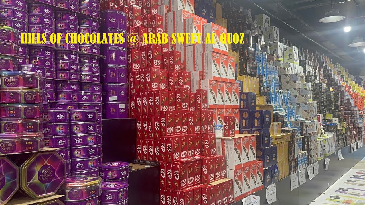 #24th vlog Hills of Chocolate @ Arab Sweets Al Quoz