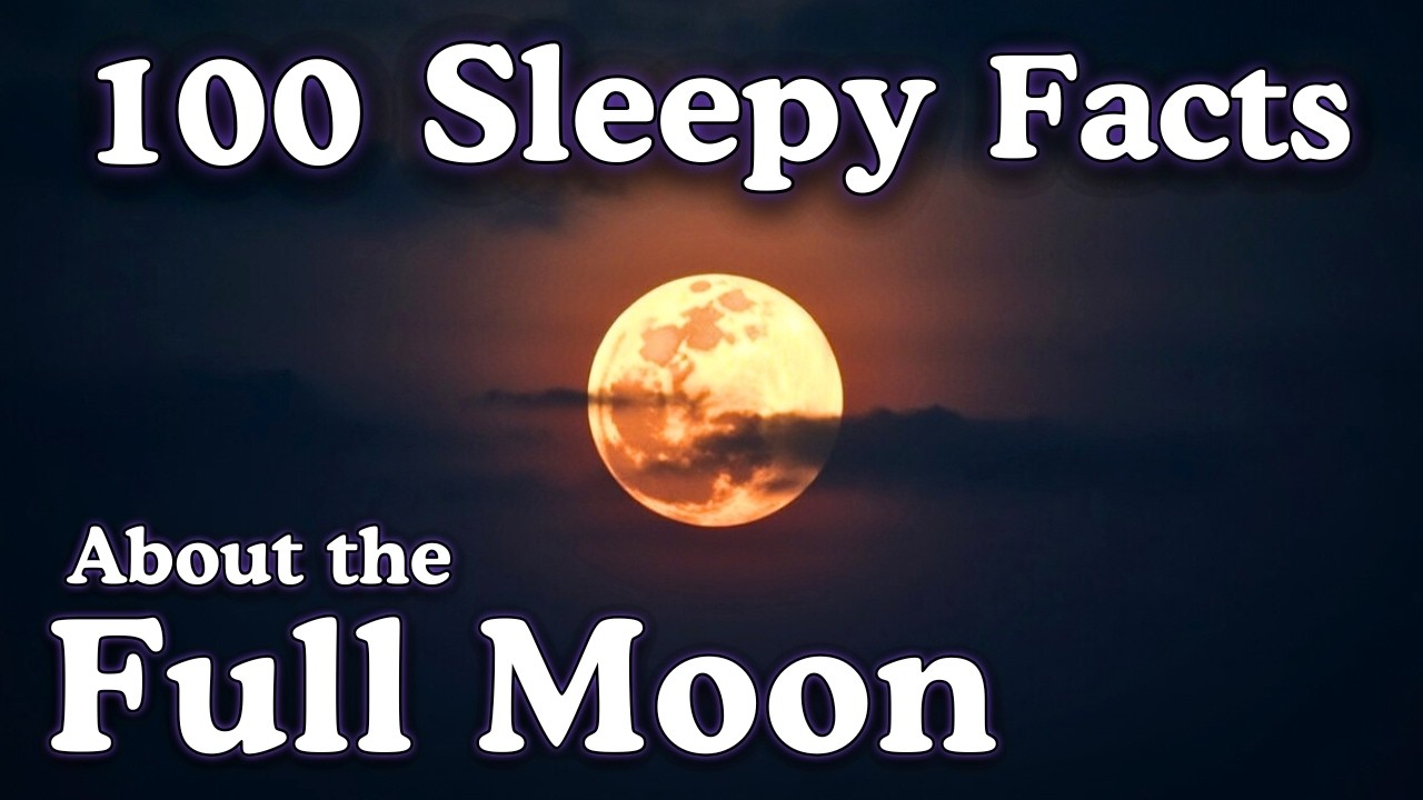 The Most Relaxing Facts About The Full Moon to Fall Asleep To &mdash; No Adverts
