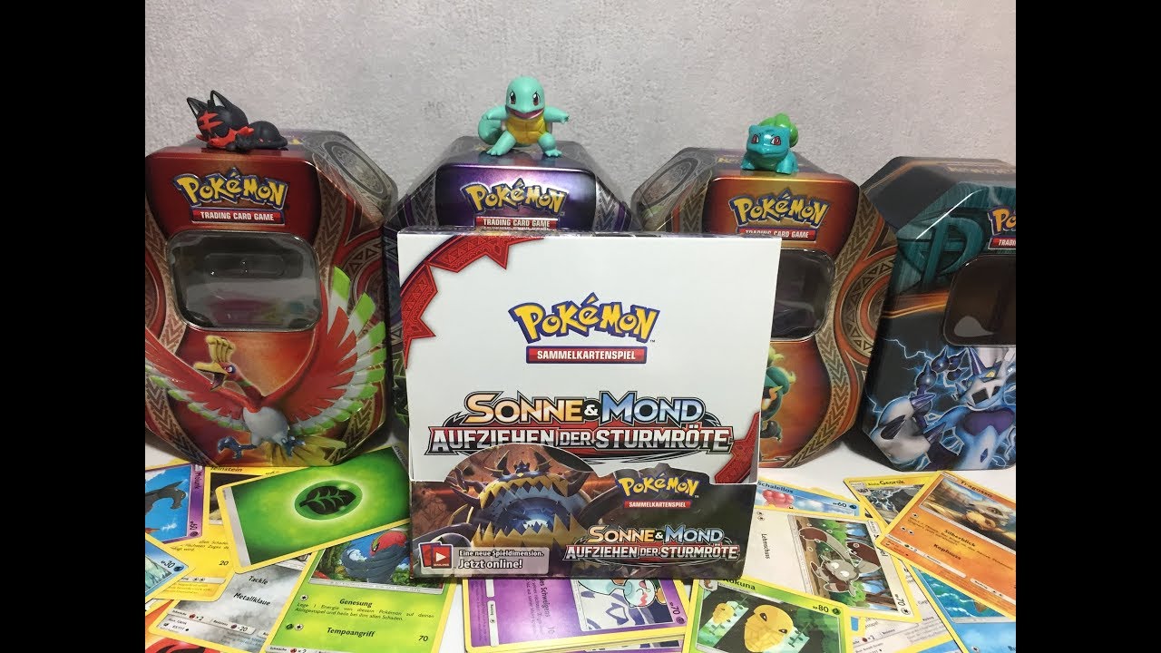 Pokemon - Aufziehen der Sturmröte Display - 36 Booster