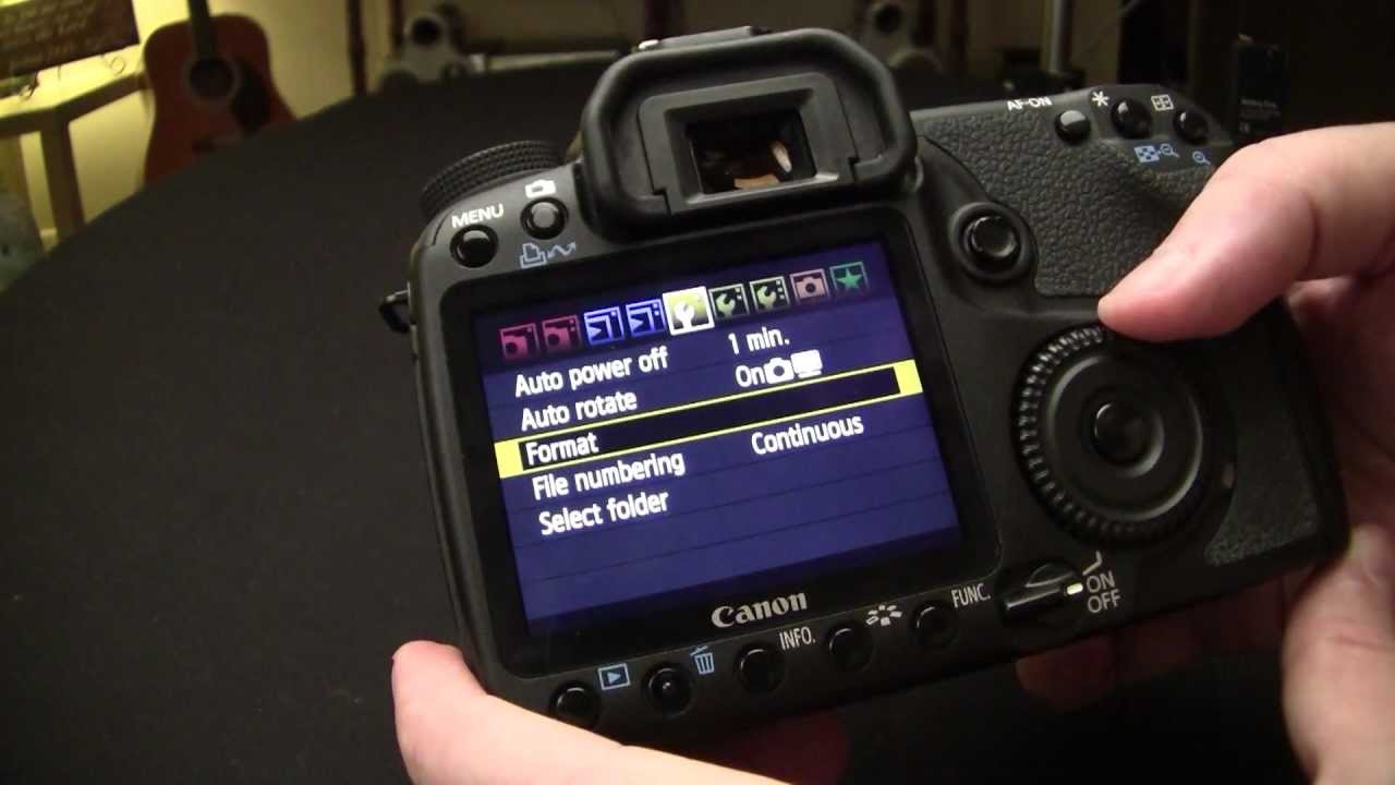 Magic Lantern install Canon 50D