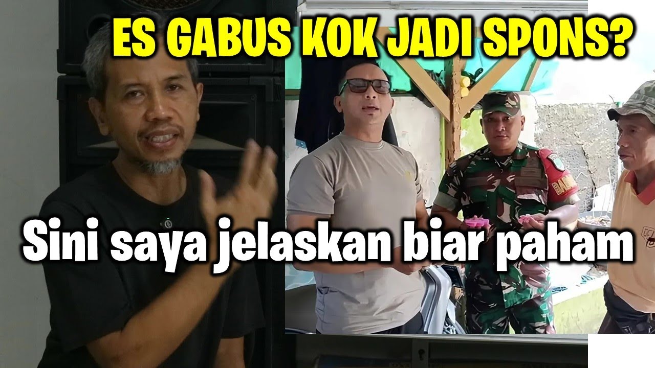 Kenapa Es Gabus kok bisa jadi spons? padahal bahannya agar-agar Hunkwee