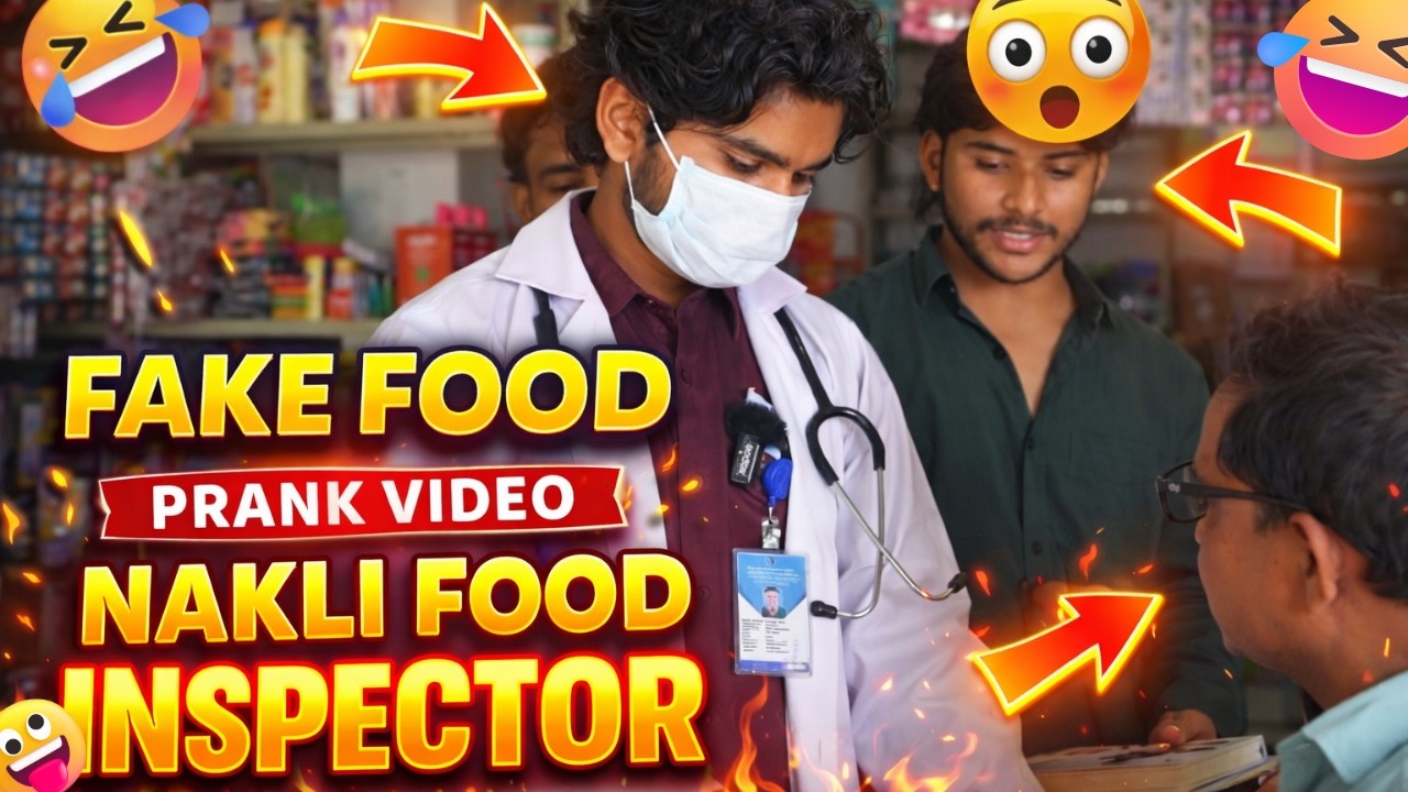 Fake food inspector|| prince peter | prank video